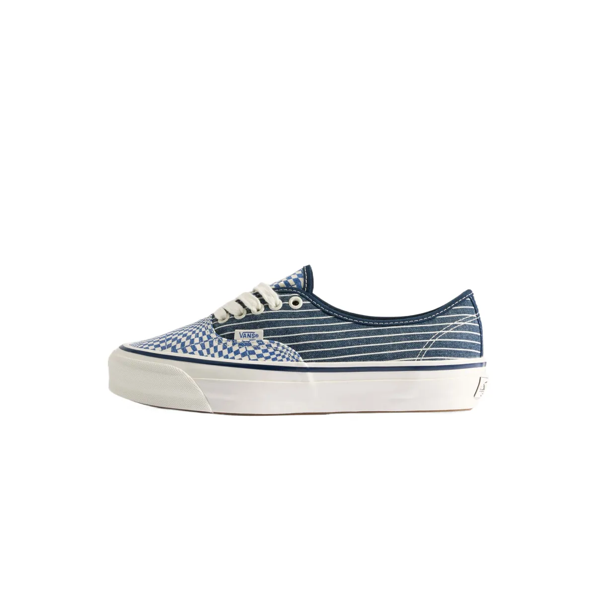 Authentic Vans 44 Lx 'Checker Stripe - Teal'