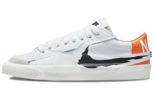 Nike Blazer Low 77 Jumbo White Summit White Magma Orange Black