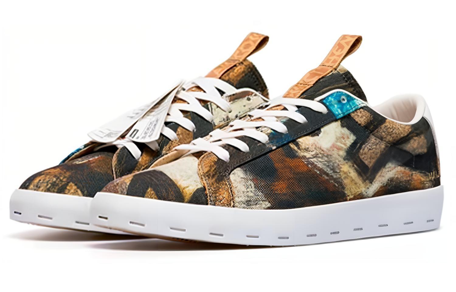 Кроссовки Michael Lau x Nike Blazer SB (разноцветные) — фото 3