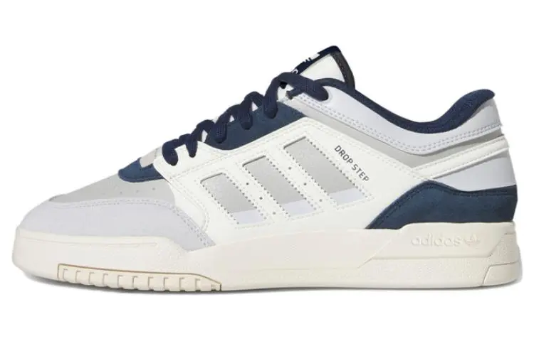 Drop Step Adidas Originals Low 'Off White Halo Blue'