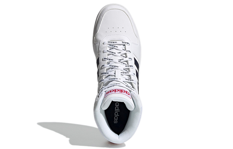 Мужские кроссовки adidas neo Hoops 2.0 (белый / синий / красный) — фото 5