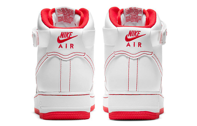 Мужские кеды Nike Air Force 1 7 (бело-красный) — Белый / красный — фото 5