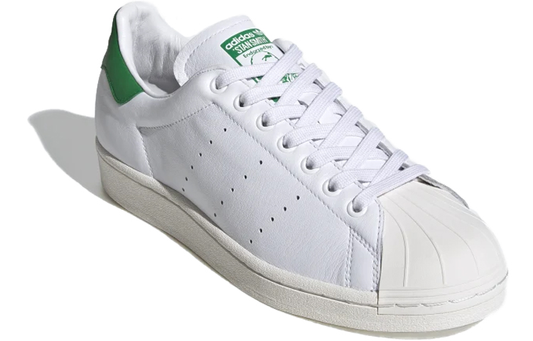 Унисекс кеды adidas originals Superstan (бело-зеленый) — фото 2