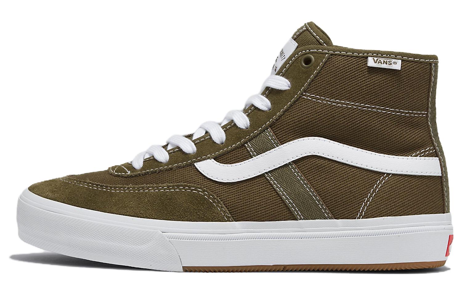Gilbert Crockett Skate Vans High 'Dark Olive'