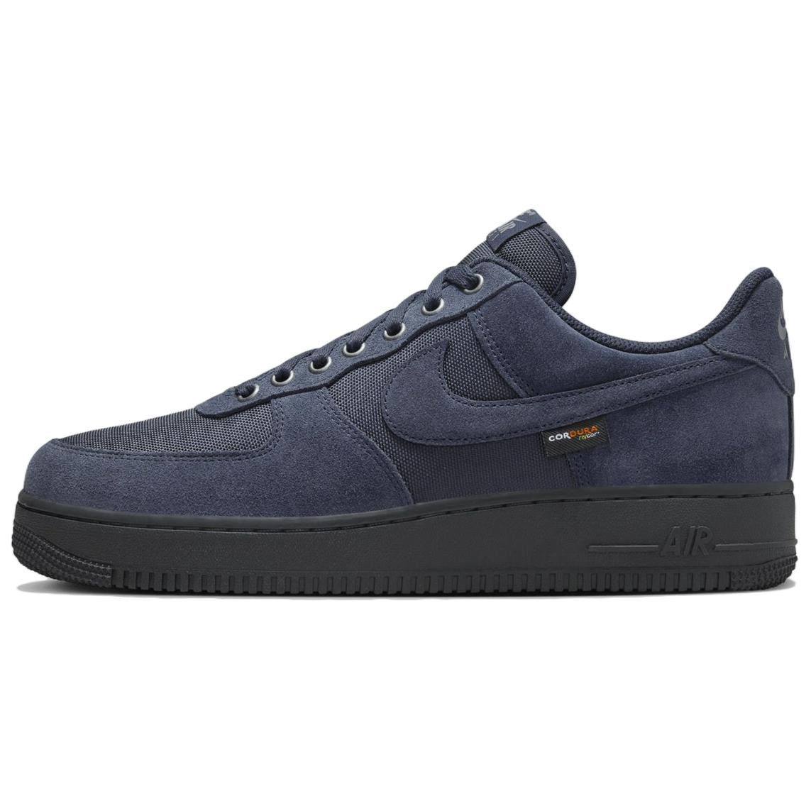 Кроссовки Nike Air Force 1 (сине-черные)