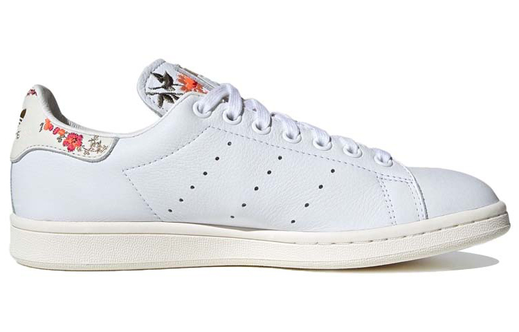 Женские кеды adidas originals StanSmith (бело-золотые) — фото 2