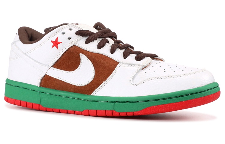 Мужские кроссовки Nike Dunk SB Cali (белые) — фото 3