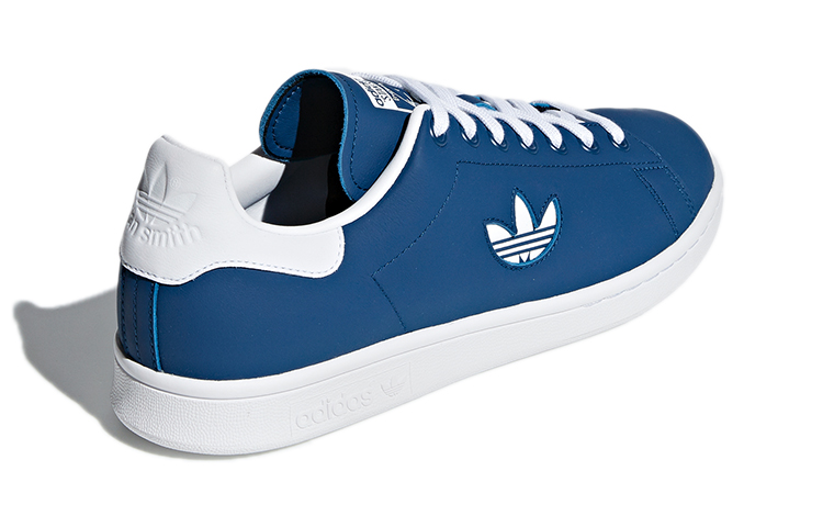 Мужские кеды adidas Stan Smith (военно-морской синий) — фото 4