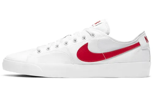 Nike Sb Blazer Court White University Red