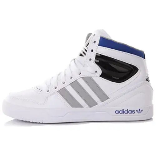 Adidas Originals Post Up Slip Resistant Abrasion Resistant Mid top Skateboard Shoes Unisex White