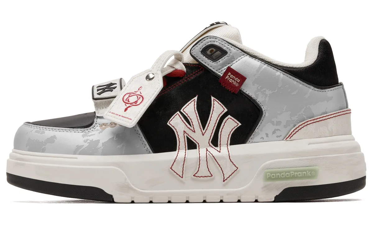 MLB Chunky Liner Slip Resistant Abrasion Resistant Slip Resistant Abrasion Resistant Mid top Skateboard Shoes Unisex