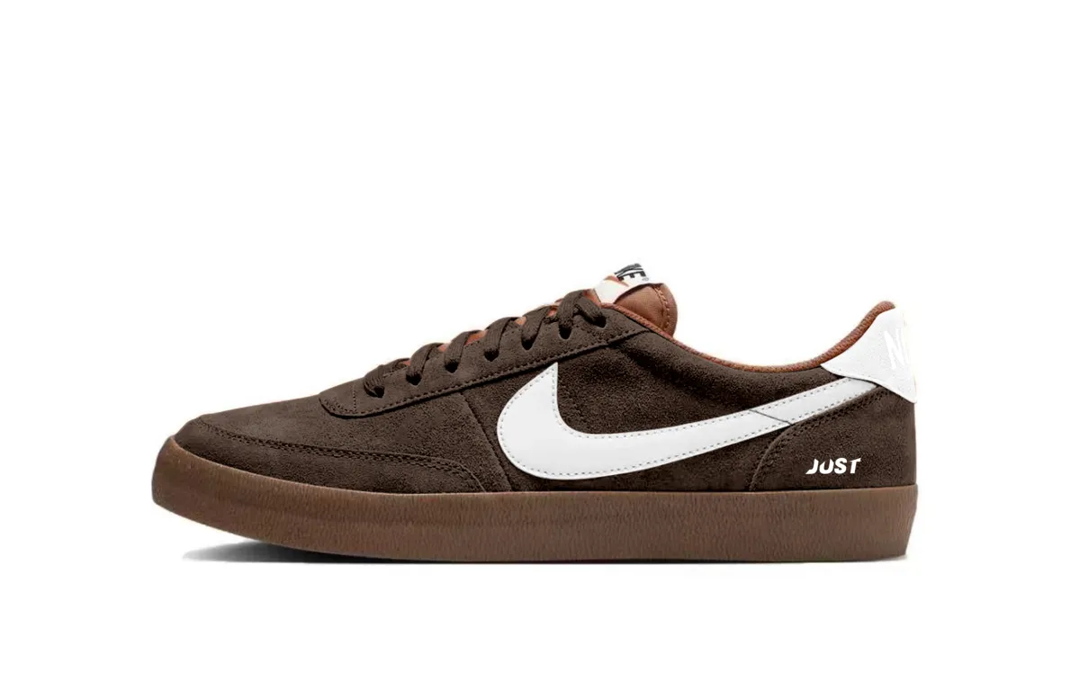 Nike Killshot 2 Mocha Square Coffee Abrasion Resistant Abrasion Resistant Low top Skateboard Shoes Men's Brown