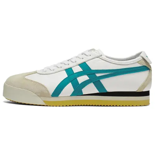 Onitsuka Tiger MEXICO 66 Skate Shoes Unisex Low Top White Green