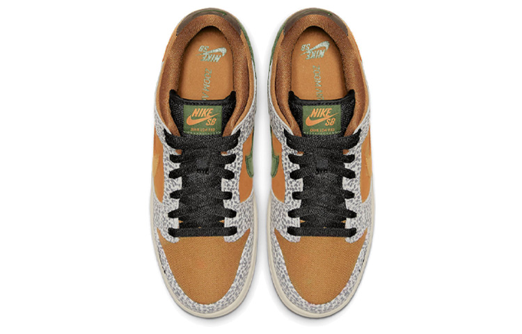 Унисекс кеды Nike Dunk SB "Safari" (коричневые) — Коричневый — фото 4