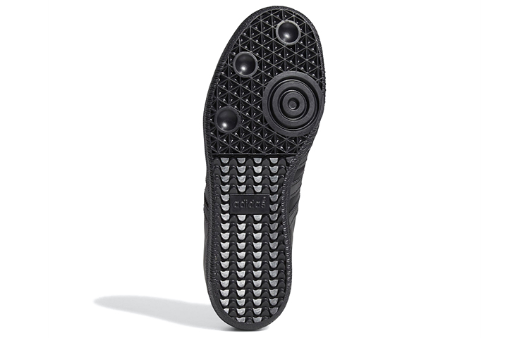 Кеды adidas originals x Pharrell Williams Samba t (черные) — фото 6