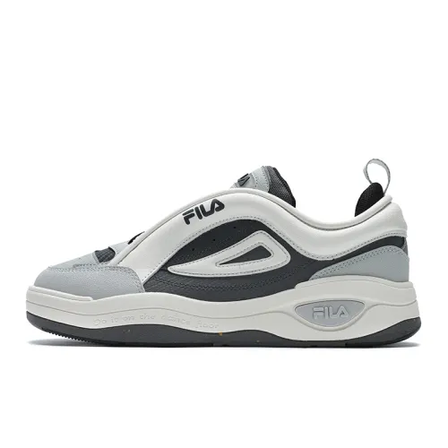 FILA Low top Skateboard Shoes Men's Gray White