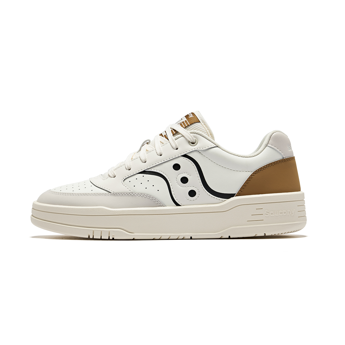 Кроссовки Saucony CROSS JZ (бежево-коричневые)
