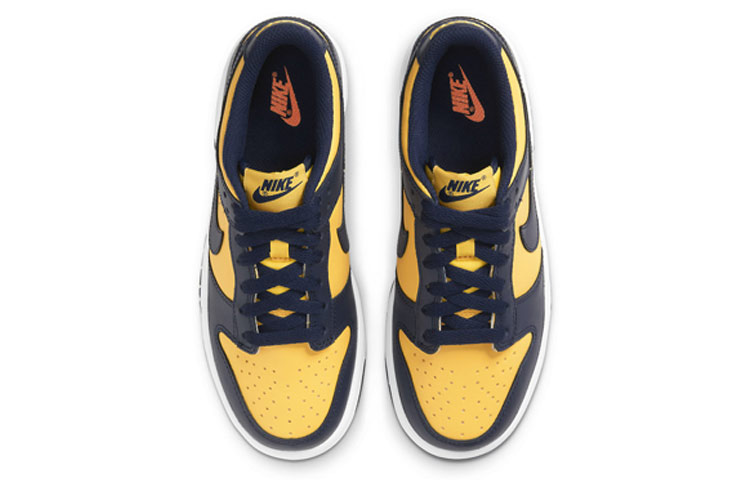 Кроссовки Nike Dunk Retro "Varsity Maize" (сине-желтые) — Синий / жёлтый — фото 4