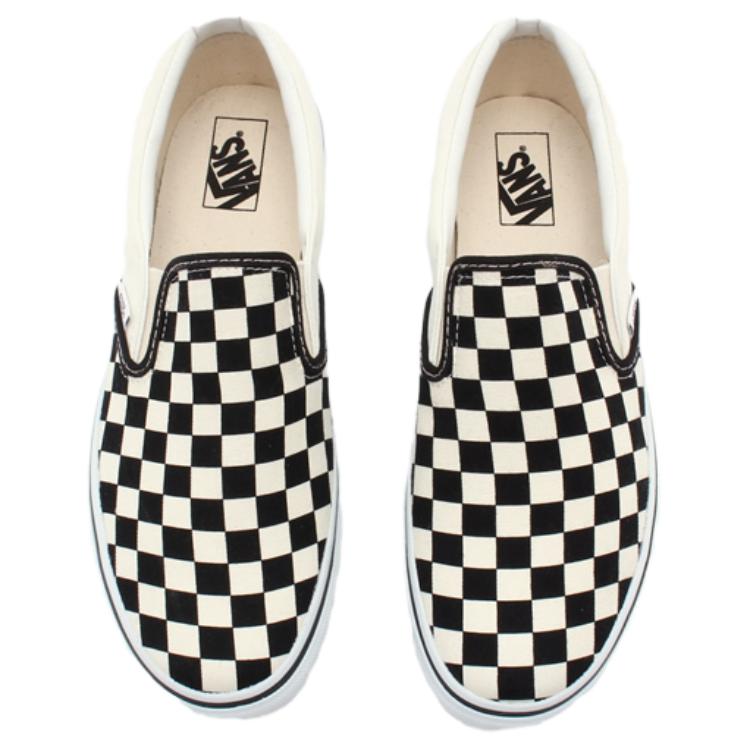 Кеды Vans Slip-On (черно-белые) — фото 2