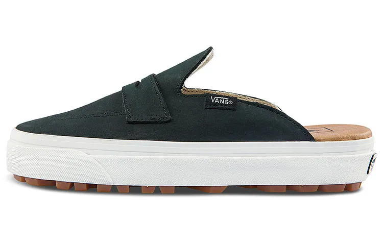 Vans Style 53 Abrasion Resistant Lightweight Low top Skateboard Shoes Unisex Green White