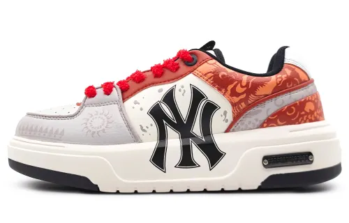 MLB Chunky Liner Low top Skateboard Shoes Unisex Red Gray