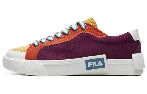 FILA FUSION POP Textile, Artificial Leather Low top Skateboard Shoes Women's Blue Purple
