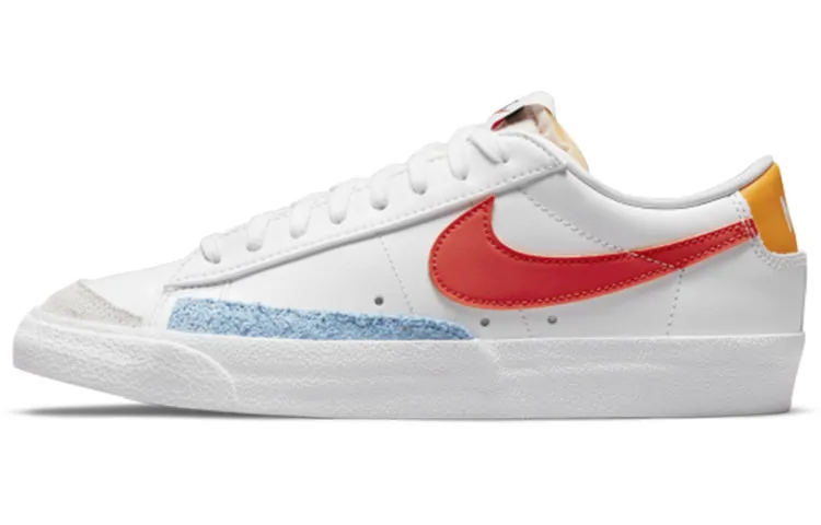 Nike Blazer Low '77 'White Orange' Women's