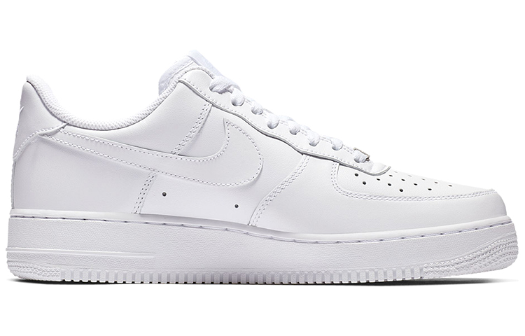 Женские кроссовки Nike Air Force 1 07 (белые) — фото 2
