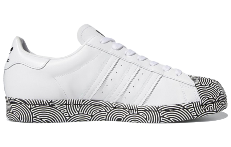 Кеды adidas originals SUPERSTAR (белый / черный) — Белый / чёрный — фото 2