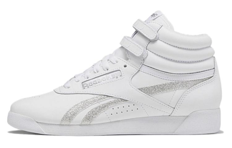 Freestyle Wmns Reebok High 'White Glitter' Women's