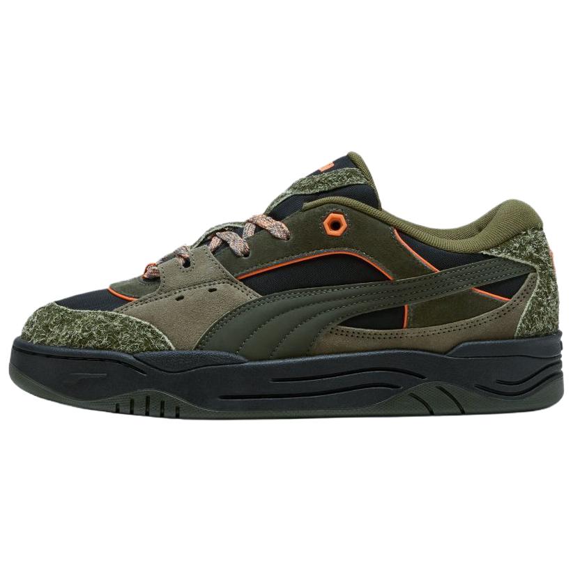 Кеды PUMA Puma-180 FREE SPIRITS (черно-зеленые)