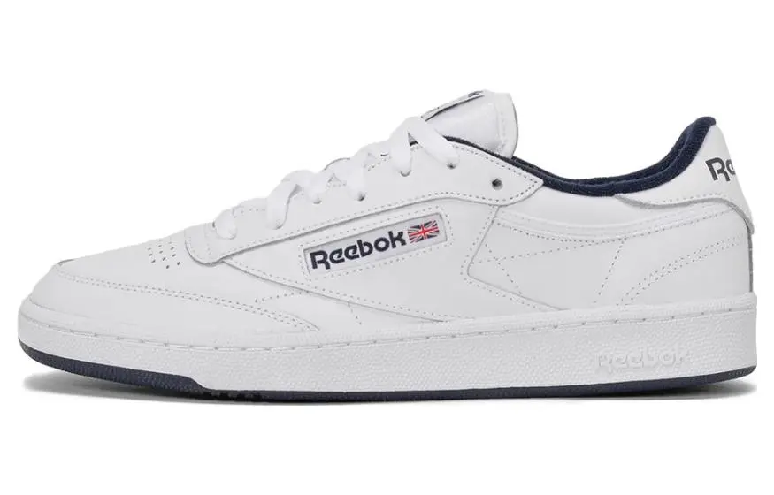Reebok 85 Vintage Lightweight And Breathable Lightweight Breathable Low top Skateboard Shoes Unisex White