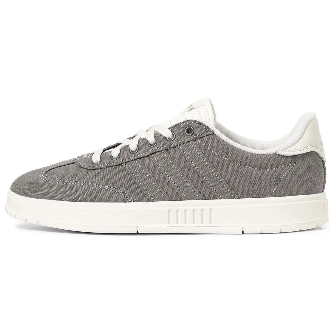 Adidas Gradas Slip Resistant Abrasion Resistant Low top Skateboard Shoes Unisex Gray