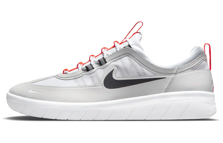 Nike Sb Nyjah Free 2 Neutral Grey Bright Crimson