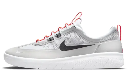 Nike Sb Nyjah Free 2 Neutral Grey Bright Crimson