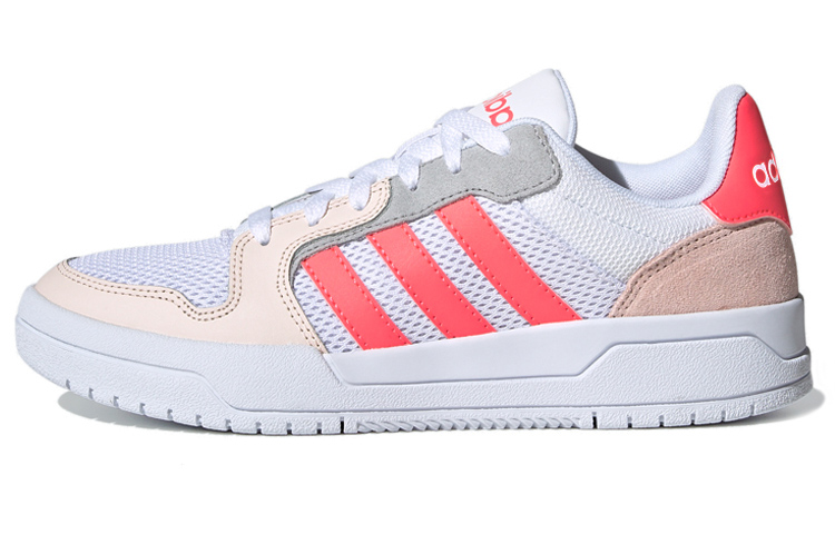 Женские кеды adidas neo Entrap (бело-розовые)