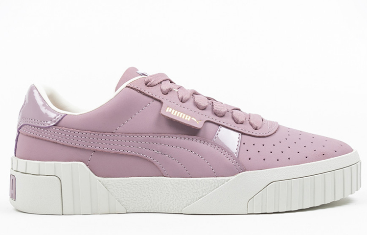 Женские кеды PUMA Cali Nubuck (розово-лиловые) — фото 2