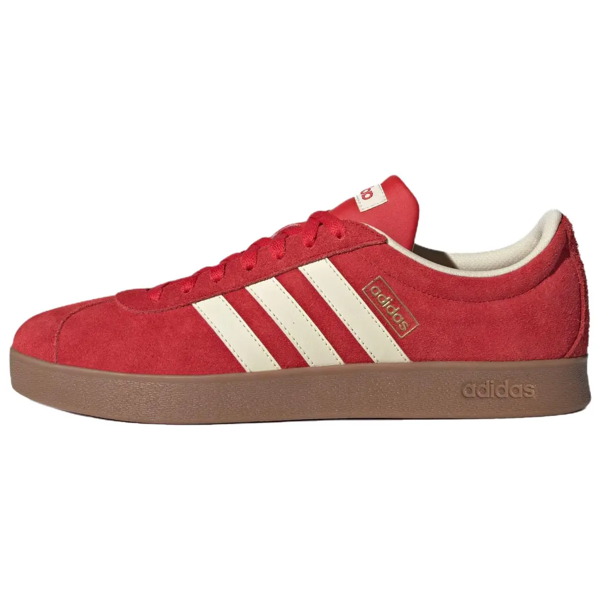 Adidas Vl Court Classic German Army Trainers Unisex Low Top Red