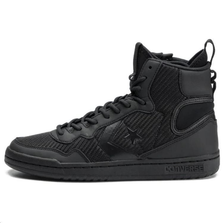 Converse Fastbreak Hi Comfortable Slip Resistant Abrasion Resistant High top Skateboard Shoes Unisex Black