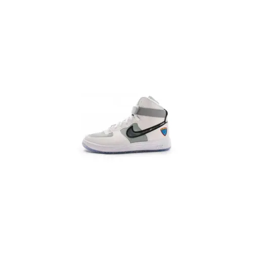 Nike Lunar Force 1 Hi Wow Qs White/Metallic Silver