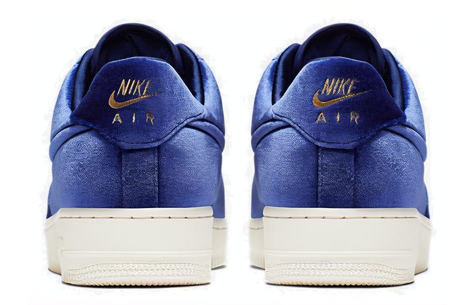 Кеды Nike Air Force 1 07 Premium (синие) — Синий / белый — фото 5