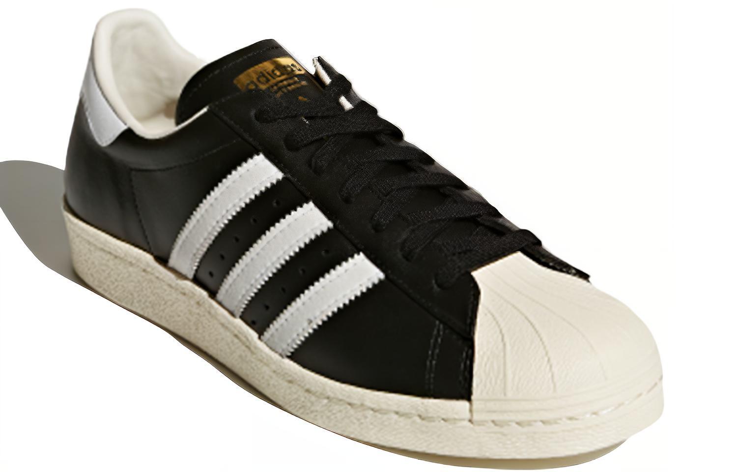 Кеды adidas Originals Superstar (черно-белые) — Чёрный / белый — фото 3