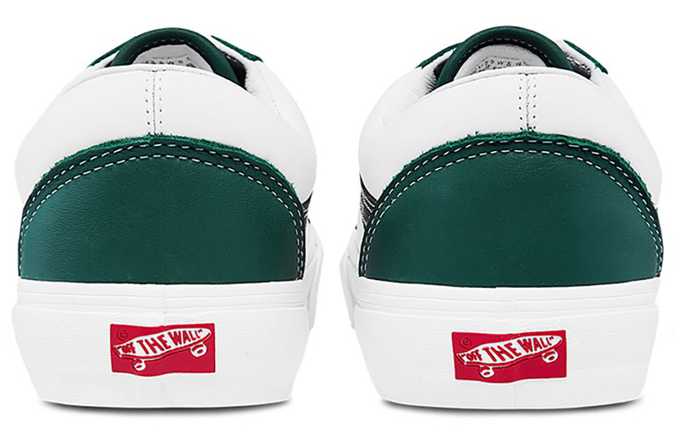 Кеды Vans Old Skool Vlt Lx (бело-зеленые) — фото 5