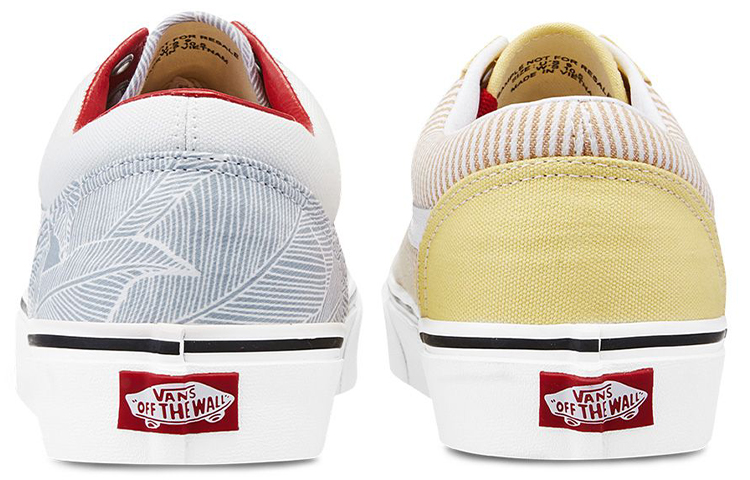 Кеды Vans Style 36 (белый / желтый) — Белый / жёлтый — фото 5
