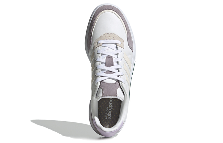 Женские кеды adidas neo Courtmaster (нежно-фиолетовые) — 淡紫/白 — фото 5