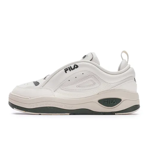 FILA MIX 2 Fashion Trend Slip Resistant Cushioning Abrasion Resistant Low top Skateboard Shoes Women's Early Snow