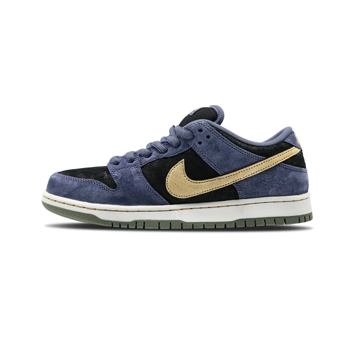 Nike Dunk SB 'Dust Noir' Slip Resistant Abrasion Resistant Low top Skateboard Shoes Unisex Black Blue