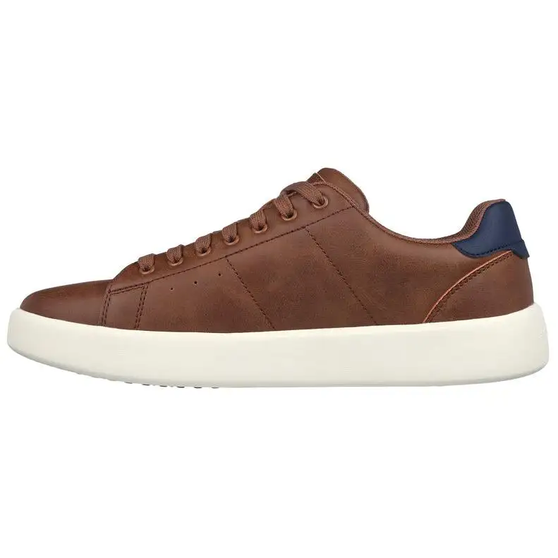 Skechers Relaxed Fit Low top Skateboard Shoes Men's Brown