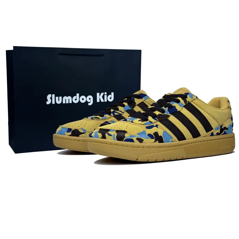 Adidas Originals Courtic Slip Resistant Abrasion Resistant Low top Skateboard Shoes Unisex Black Brown Blue