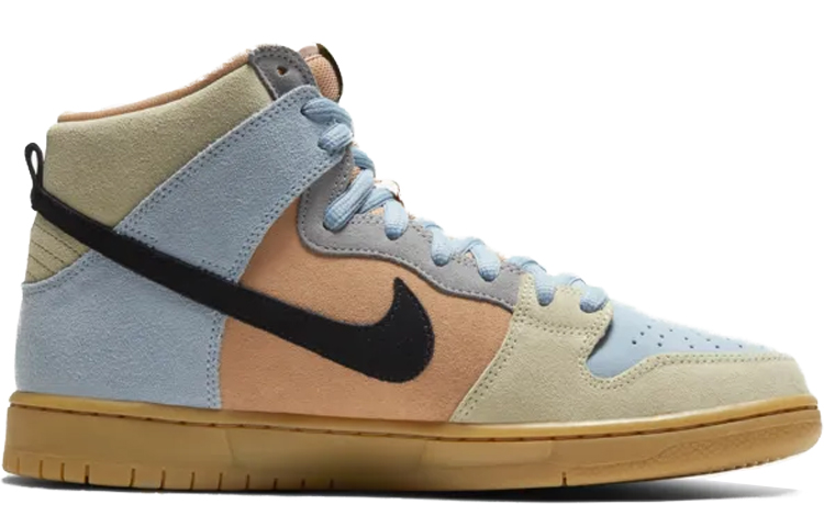 Кеды Nike Dunk SB Pro Spectrum (сине-черно-розовые) — Синий / чёрный / розовый — фото 2